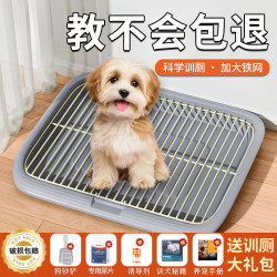 Iron Mesh Dog Toilet to Prevent Stepping on Feces, Pet-Specific Dog Urinal for Small, Medium, and Large Dogs, Fixed-Point Defecation Device, Dog Litter Box