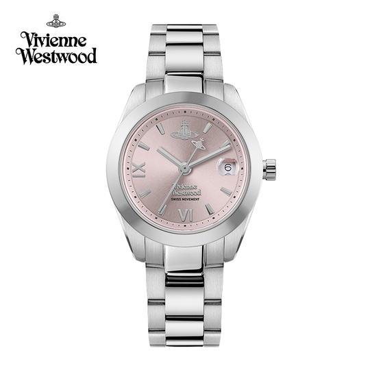 Vivienne Westwood Women's Pink Quartz Watch - Stainless Steel