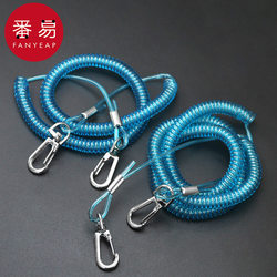 Fishing Rod Safety Rope A1Pq801 - Telescopic Automatic Rod Protector, Rod Release Rope, Fish Control, Fishing Supplies, Fishing Equipment, Fish