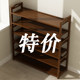 Shoe racks for home door multi-story 2025 new corridor small bamboo narrow interior beautiful storage simple shoe cabinet
