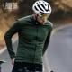 Lampada autumn and winter fleece windproof cycling clothing suit men's warm jacket mountain road cycling clothing equipment