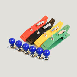 Multifunctional Colorful Electrode Limb Clamp Adult Limb Clamp Electrocardiogram Machine Suction Ball Clamp Set 334.0