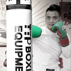 Ttp Microfiber Boxing Punching Bag, Freestanding Hanging Spherical Sandbag, Professional Hanging Solid Training Bag for Martial Arts Gyms