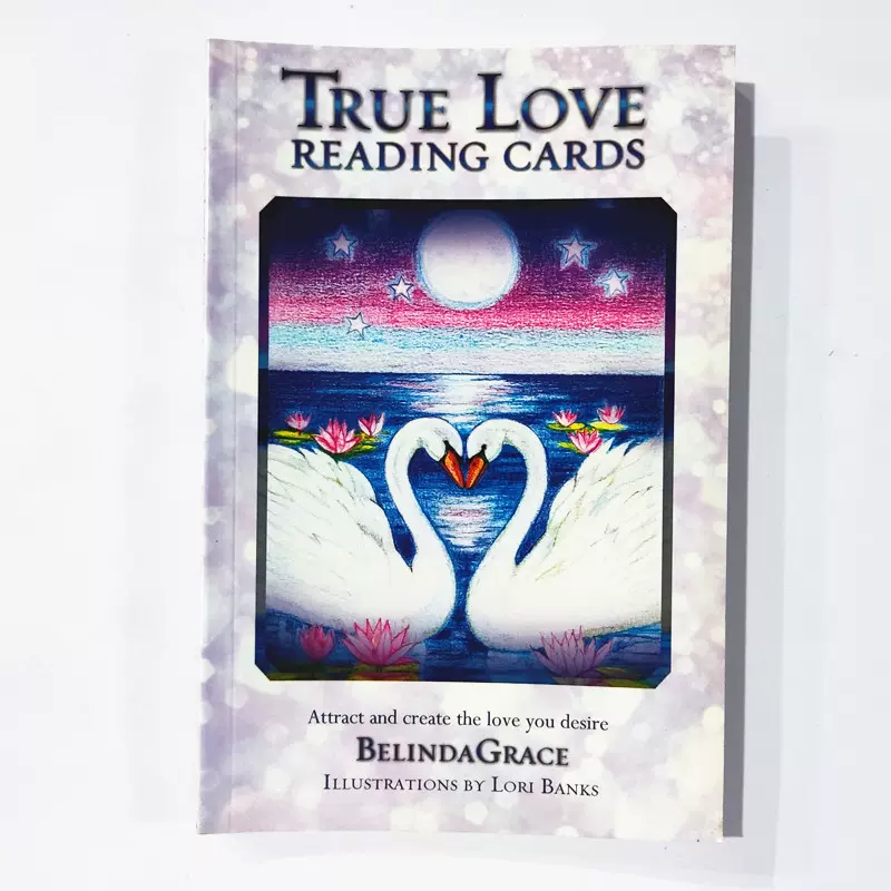 平裝英文書TRUE LOVE READING CARDS 真愛讀書卡片意思指南-Taobao