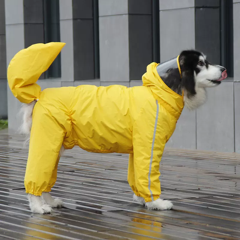 狗狗雨衣大型犬中型犬小型犬全包边牧四脚大