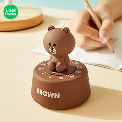 Line Friends Timer, Special Electronic Timer for Learning, Time Manager, Kitchen Reminder