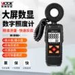 Victory VC1010C + Máy đo độ sáng ánh sáng trắc quang độ sáng phạm vi tự động có độ chính xác cao lumen quang phổ dụng cụ kiểm tra