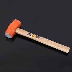 Source Manufacturer Wooden Handle Octagonal Hammer Square Hammer Sledgehammer 3468 Lbs Hammer Iron Hammer Forged High Carbon Steel