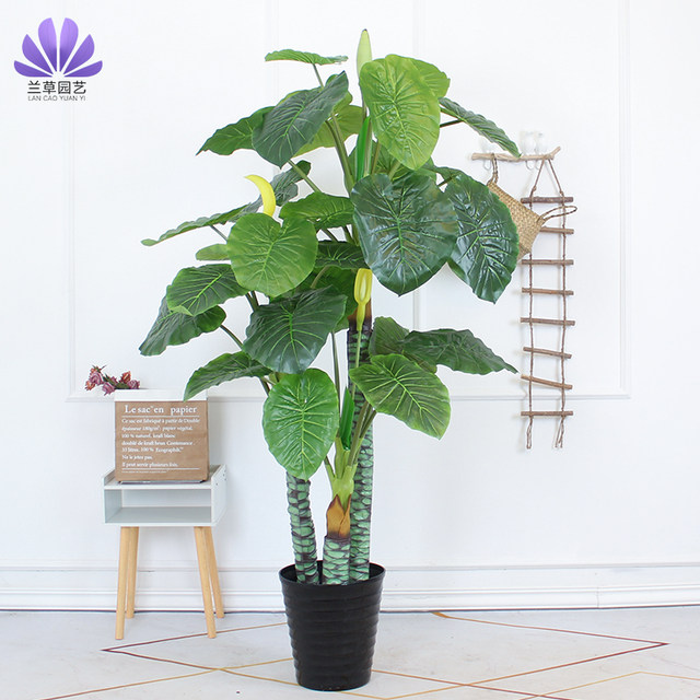 Simulated plant potted plants, living room decorations, landscaping ...