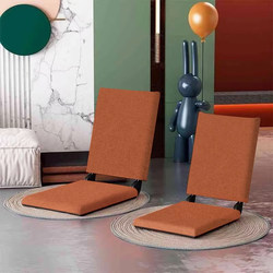 Folding Tatami Lazy Sofa for Home Use, Dormitory Bed Backrest Chair, Bedroom Balcony Bay Window Japanese-Style Leisure Chair