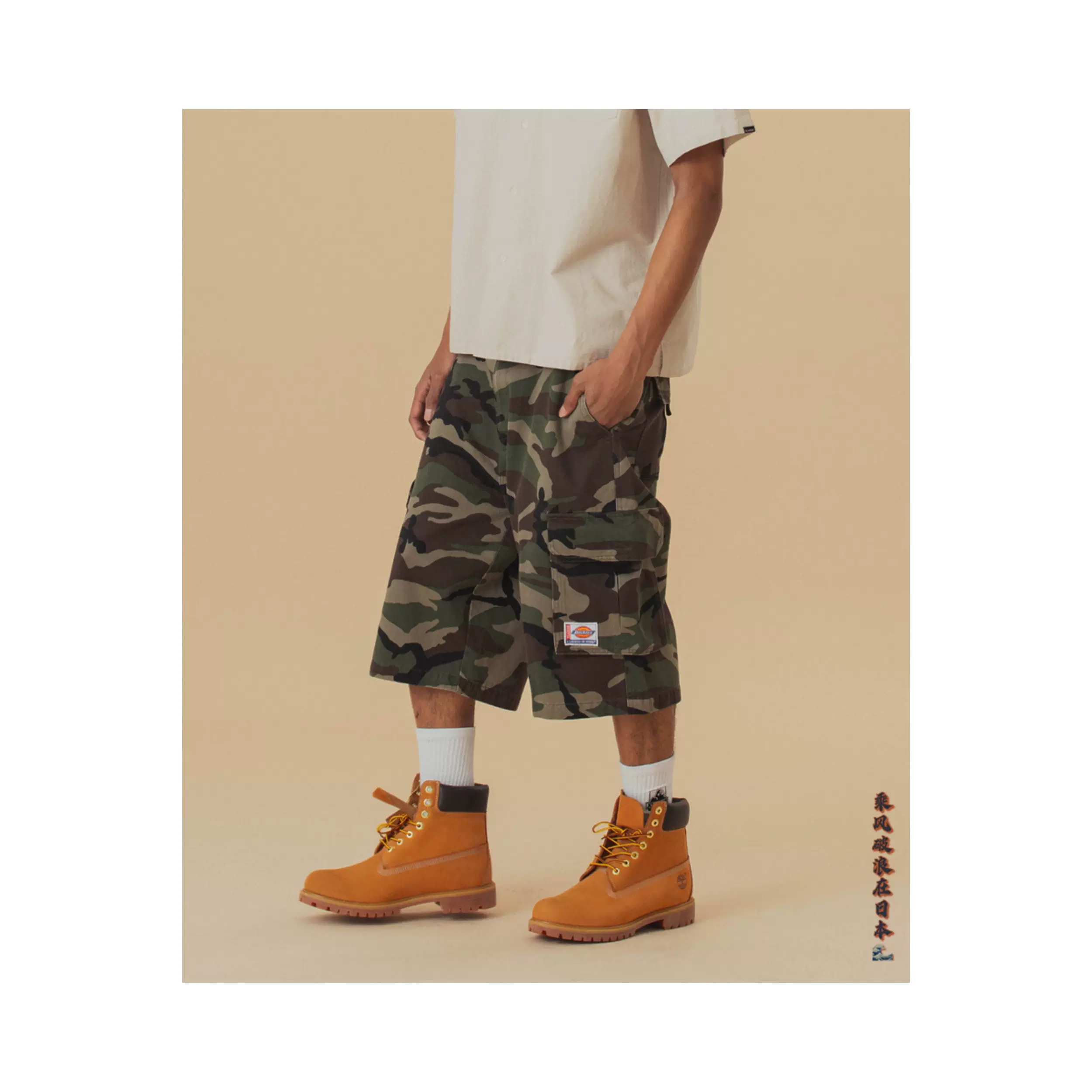 XLARGE×Dickies CAMO CARGO SHORTS（カーゴパンツ）｜Dickies