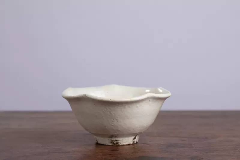 寒川義雄 白磁 花器 一輪挿し 小壺 壺 工芸 陶芸 Kreutz Keramik