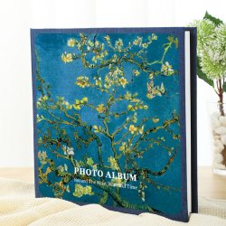 567inch Laminated Self-Adhesive Retro Literary Writable Polaroid Graduation Couple Photo Album DIY Handmade Commemorative Album