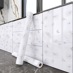 Cabinet Stickers, Self-Adhesive Furniture Renovation Countertops, Kitchen Waterproof and Oil-Proof Stickers, Wardrobe Door Color-Changing Paint Film