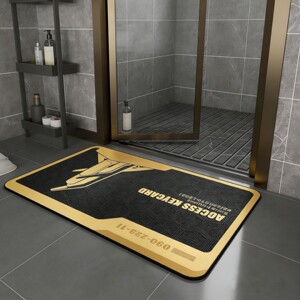 
Delta Action President Living Room Room Card Floor Mat Diatom Mud Bathroom Bedroom Entrance Entrance Extra Thick Mat