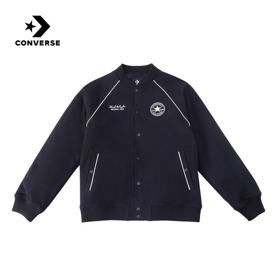 
Converse Men's and Women's Cotton Clothing 26th Spring New Product Letter Print Warm Casual Jacket UCJ694-023