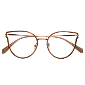 
Ultra-light cat-eye titanium glasses frame for women with myopia can be equipped with high-definition plain-faced small-frame Maillard eye glasses frames