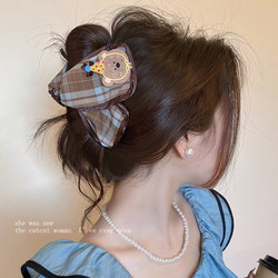 Original Design~ Cute Cartoon Hair Clip for Women 2025 New Style Large Hair Clip for Thick Hair, High-End Shark Clip for the Back of the Head