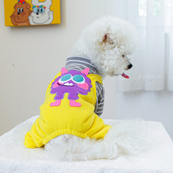 Pet Clothing, Cute Autumn and Winter New Styles for Small Dogs and Cats, Funny Four-Legged Overalls