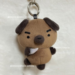 Emoco |   Lafu Puppy Mini Plush Pendant Healing-Style Cotton Doll Without Attributes
