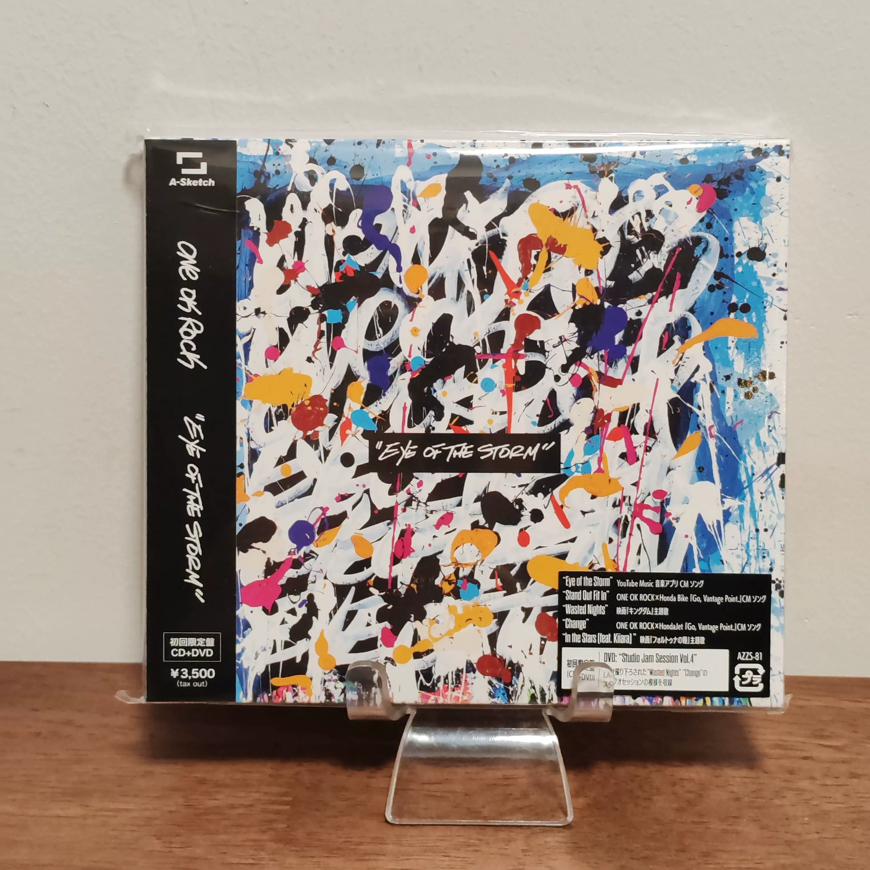 现货/ ONE OK ROCK Eye of the Storm 初回限定盘CD+DVD-Taobao