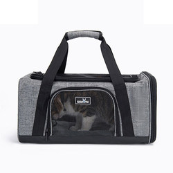 Cat Carrier, Portable Air Travel Soft Bag, Lightweight Backpack, Dog and Cat Boarding Cabin Box, Airplane Pet Bag, Portable for Outings
