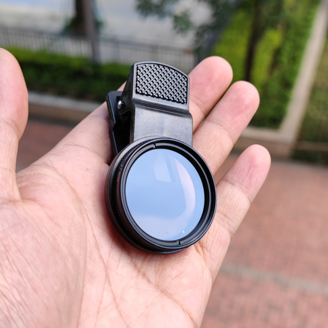 Selfie Light Tattoo Licht, Clip Fülllicht, CPL Polarisierte Linse, Helligkeit Kamera Licht