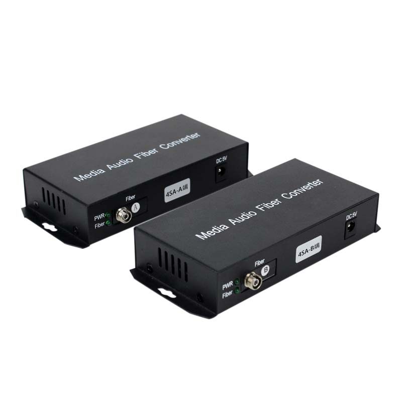 Tuoxuan Transceiver Audio Optik 4-Saluran - 3.5mm ke Fiber Optik - Tx-t ...