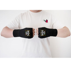 Noboxingnolife Gel Hand Protector, the Same Material as Winning, Boxing and Fighting Training Lazy Finger Protector Bandage