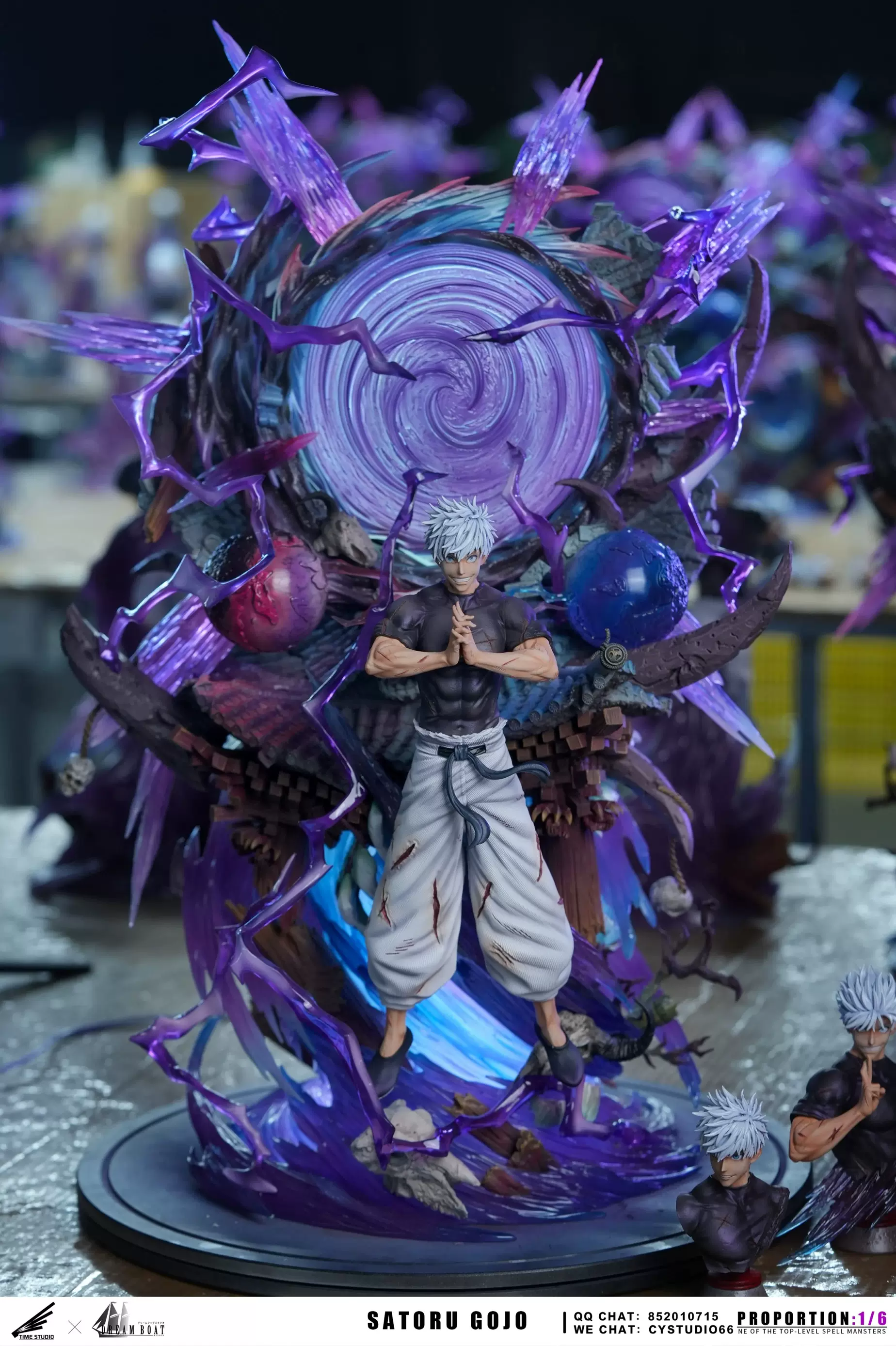 五条悟 gkフィギュア HH studio 五条悟 “MAPPA SHOWCASE” 1/7スケールフィギュア カラー