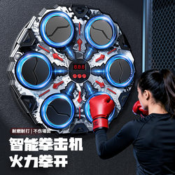 Children's Music Boxing Wall Target Machine, Home Smart Adult Electronic Target, Sparring Reaction Training Equipment, Indoor Toy