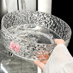 Desktop Dressing Table Storage Box for Cosmetics, Perfume, Lipstick, Transparent Miscellaneous Storage Box, High-End Storage Basket