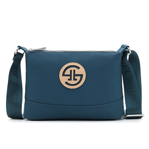 
Textured crossbody small bag 2026 new women's nylon cloth multi-layer shoulder bag casual lightweight portable mother bag