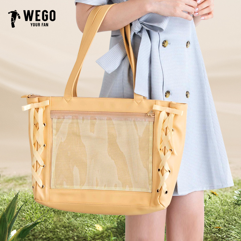 Wego Ribbon Pain Bag - Japanese Style Handbag