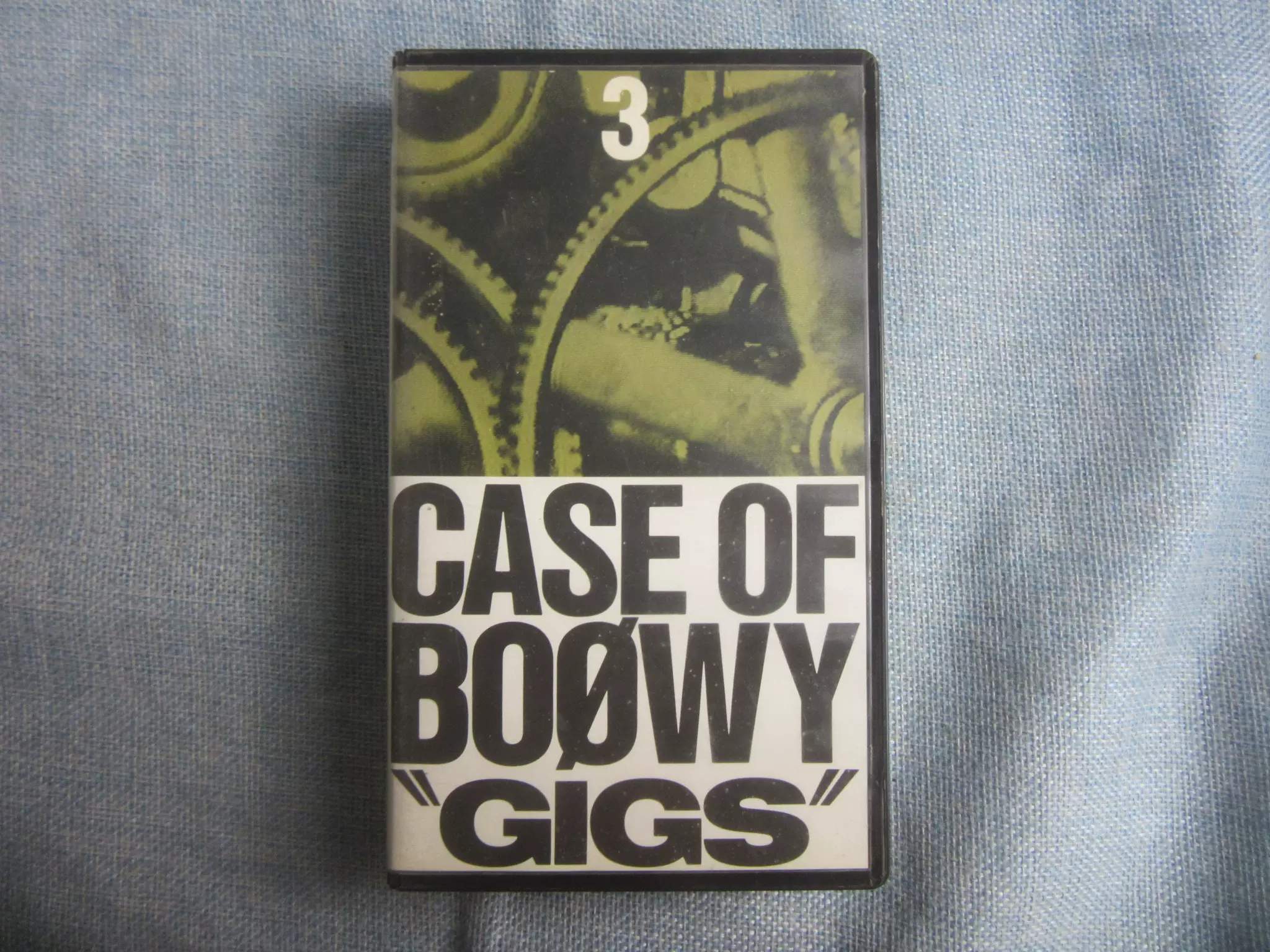 R版GIGS CASE OF BOOWY 3 录像带-Taobao