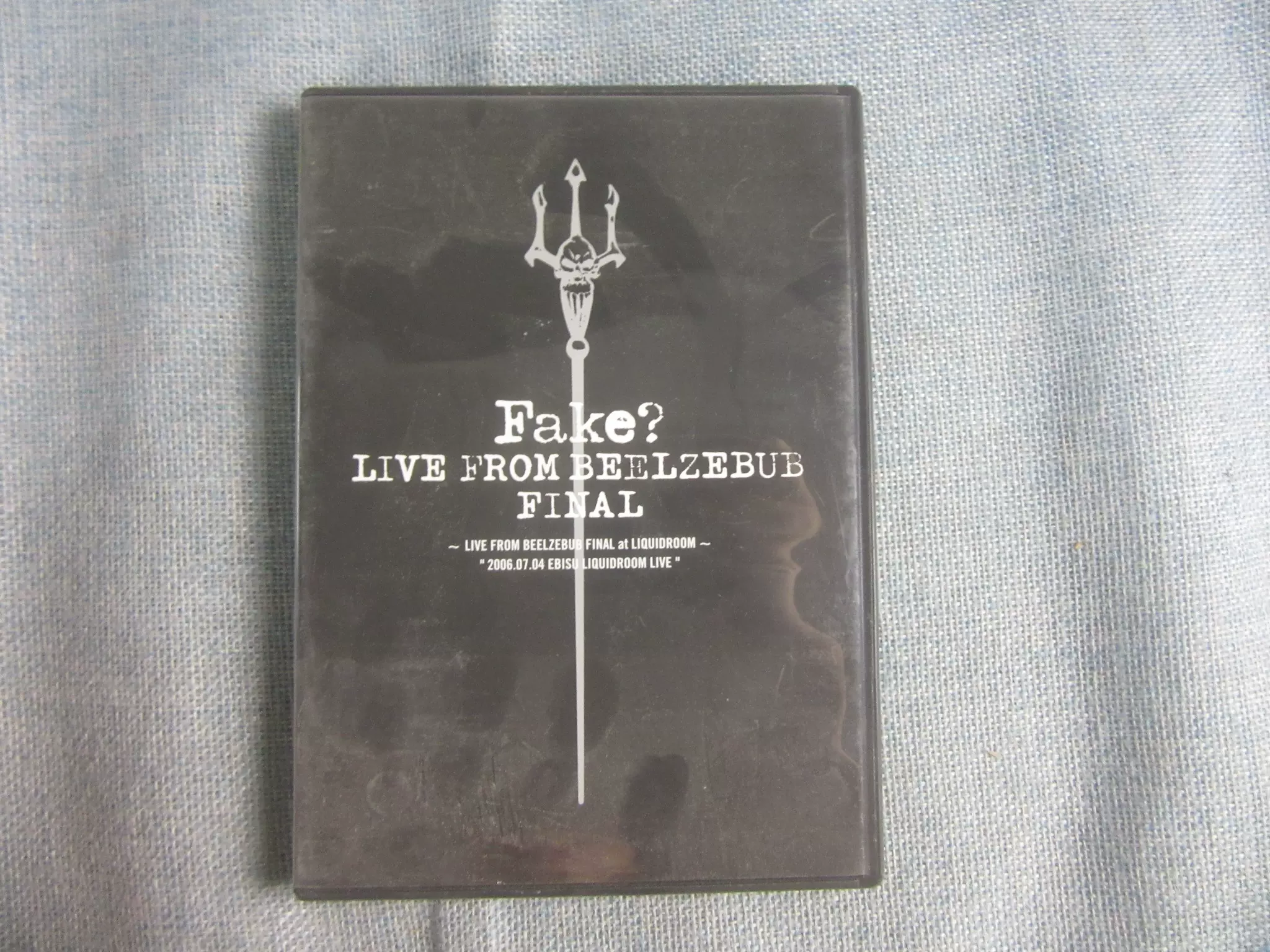 R版Fake live from beelzebub final DVD-Taobao