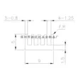 Miễn phí vận chuyển chip tản nhiệt 9*9*5MM bị hỏng khe cắm tản nhiệt nhôm hồ sơ CPU tản nhiệt tấm nhôm tùy chỉnh 