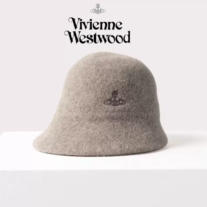 國現日本正品Vivienne Westwood土星西太後漁夫帽泫雅同款盆帽子-Taobao