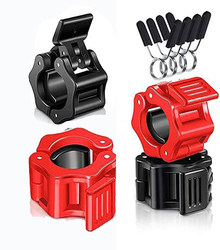 Barbell Quick Lock Olympic Barbell Bar Clamp Dumbbell Fixing Clip Spring Clip 2.5cm 25mm 50 Lock