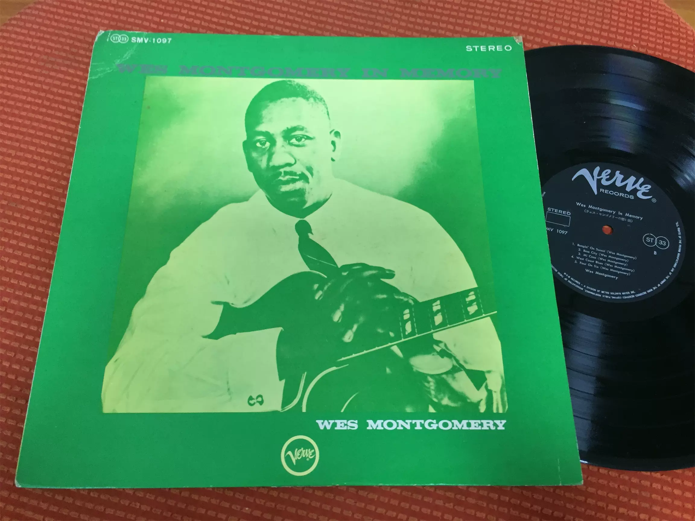 R版WES MONTGOMERY IN MEMORY 爵士乐LP-Taobao