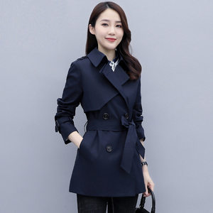 
High-end women's 2025 autumn new trend windbreaker fashionable slim mid-size small short versatile jacket