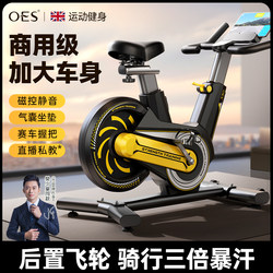 Oes Dynamic Bicycle for Home Use, Indoor Exercise, Magnetic Control, Smart Silent Fitness Bike, Weight Loss Fitness Equipment
