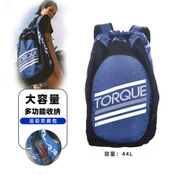 Shrunk dry and wet separation gym bag mesh bag portable boxing bag