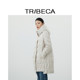 TRIBECA Tribeca Shopping Mall Multi-color turtleneck Warm Hood Solid Color Loose Casual Long Down Jacket