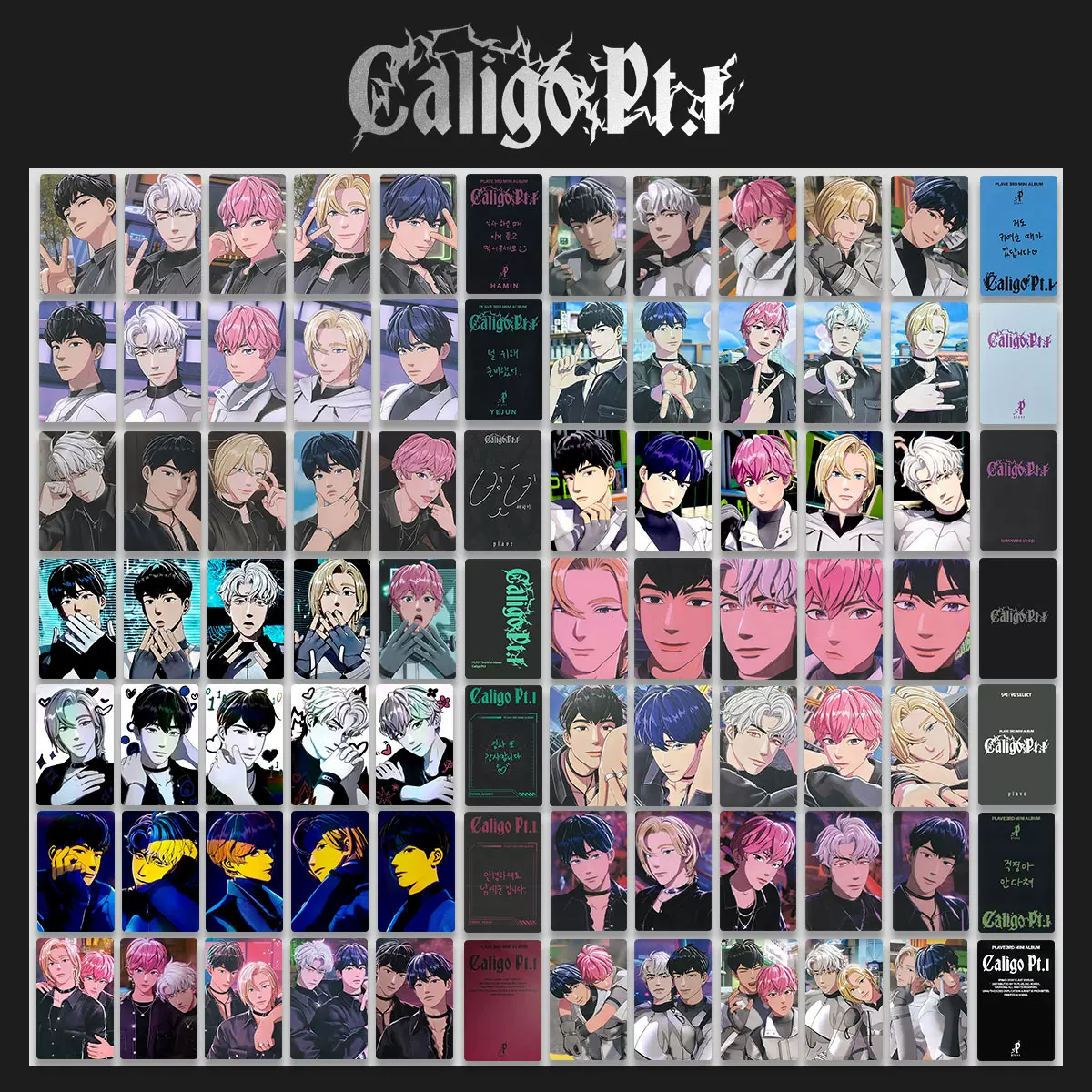 PLAVE Caligo Hamin ハミン　QQ MUSIC 特典　トレカ PLAVE Caligo Hamin ハミン QQ MUSIC 特典 トレカ PLAVE トレカ
