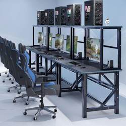 Zhejiang Computer Desk Chassis Rack Internet Cafe Computer Table Game Competition Table Internet Cafe Computer Table E-Sports Hotel Table