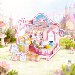 New One-Day Store Manager Series Food and Play Ornaments DIY Mini Scene House Decoration Anime Cultural Creative Products