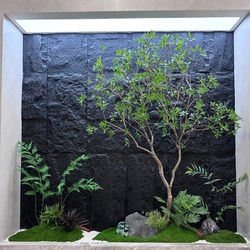 High-Quality Artificial Greenery, Horse-Dranker Tree, Hotel Restaurant Villa Staircase Landscaping, Indoor Decoration, Banyan Tree, Window Display Ornaments