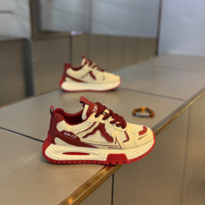 
Daily spring new low-top trendy shoes, niche fashion, casual, versatile, trendy lace-up, popular men's shoes, color matching men's shoes