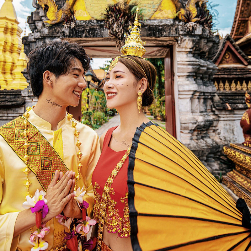 【五星高端12人团】云南西双版纳旅游5天4晚小包团中科植物园旅行